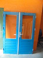 Partij gelijke sets openslaande buitendeuren, 148 x 201,5, Doe-het-zelf en Verbouw, Ophalen, 120 cm of meer, 200 tot 215 cm, Glas