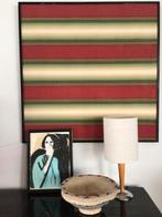 Groot paneel vintage stof “Izmir” van Nina Campbell., Ophalen, Gebruikt, Hout, 75 cm of meer