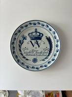 Genummerd herinneringsbord koningin Wilhelmina 1914-1919, Verzamelen, Ophalen of Verzenden, Zo goed als nieuw, Kaart, Foto of Prent