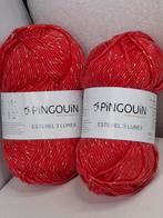 Pingouin Esterel 3 Lurex Glittergaren - 2 Bollen, Hobby en Vrije tijd, Breien en Haken, Ophalen of Verzenden, Nieuw, Breien of Haken