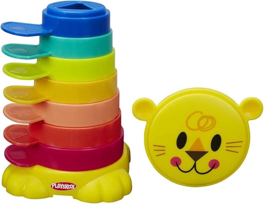 Playskool stapelspel met vormen, Ophalen of Verzenden, Zo goed als nieuw, Bouwen