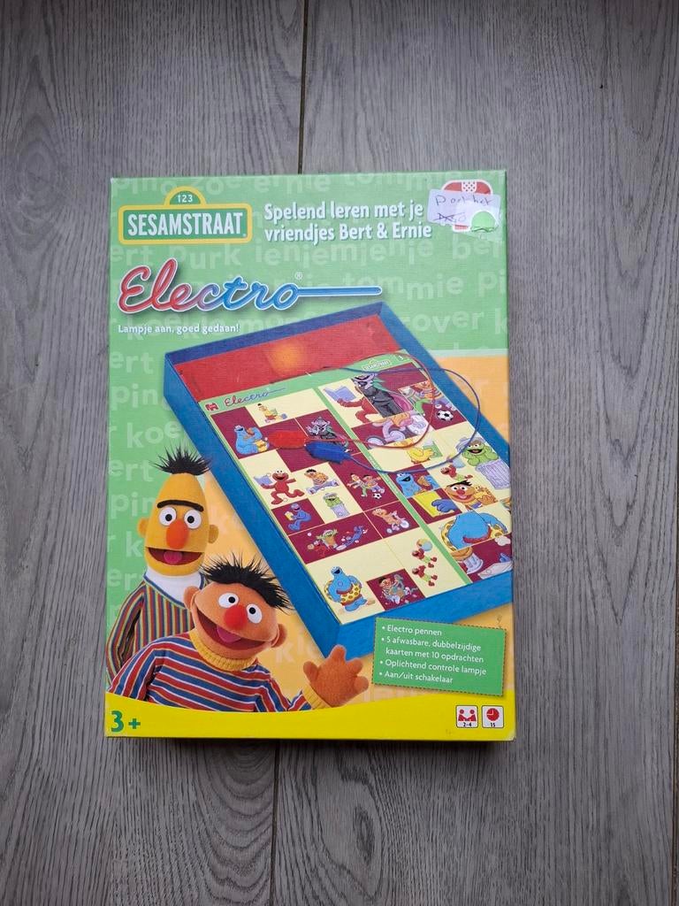 Sesamstraat Electro spel, Jongen of Meisje, Zo goed als nieuw, Sesamstraat, Info@sesamstraat.nl