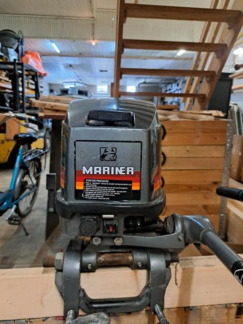 20pk mariner met 25 liter tank vrij netjes krachtige motor, Auto-onderdelen, Motor en Toebehoren, Gebruikt, Ophalen