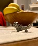 Teckel hangertje, Ophalen of Verzenden, Zo goed als nieuw, Zilver, Overige materialen
