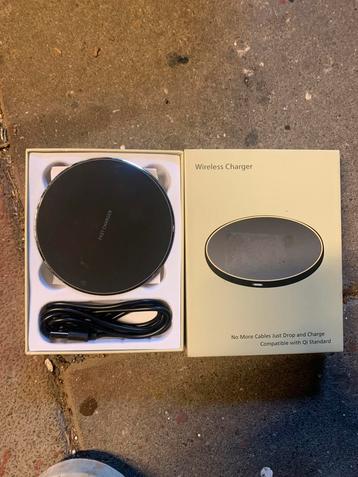 Draadloze Qi oplader - Nieuw in doos! beschikbaar voor biedingen