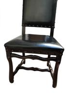 2 Os de Mouton Eikenhouten Stoelen, Antiek en Kunst, Antiek | Meubels | Stoelen en Banken, Ophalen