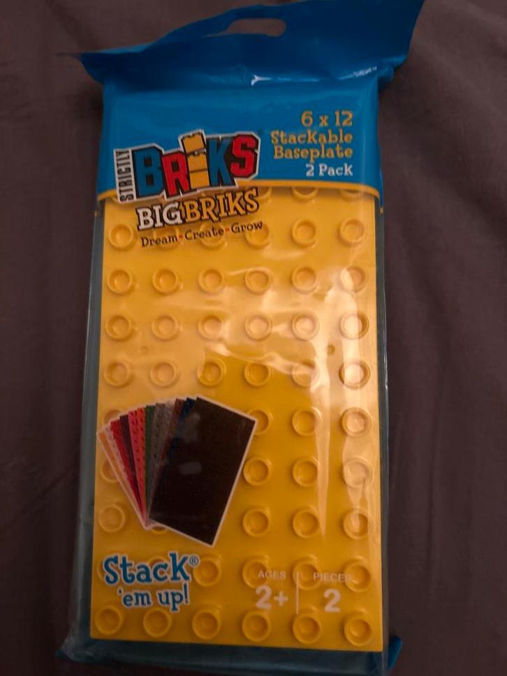 2 Gele Basisplaten voor Grote Bouwstenen (Duplo Compatibel), Kinderen en Baby's, Speelgoed | Bouwstenen, Nieuw, Ophalen of Verzenden