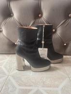 Leren Gucci glimmend plateau laarzen, Kleding | Dames, Schoenen, Verzenden, Gedragen, Zwart