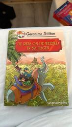 Geronimo Stilton - De reis om de wereld in 80 dagen, Geronimo Stilton; Jules Verne, Ophalen of Verzenden, Zo goed als nieuw