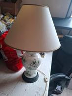 Porseleinen schemerlamp, Huis en Inrichting, Lampen | Tafellampen, Ophalen, Zo goed als nieuw, Minder dan 50 cm