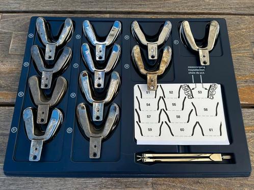 Tandtechniek: Schreinemakers afdruklepelset onderkaak, Diversen, Braces, Gebruikt, Ophalen of Verzenden