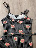 King Louie maat L prachtige jumpsuit 1866, Zwart, Maat 42/44 (L), Ophalen of Verzenden, Zo goed als nieuw