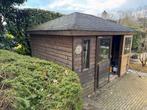 Tuinhuis / Blokhut - 4x3.5 meter, Tuin en Terras, Tuinhuizen, Gebruikt, Tuinhuis, 250 tot 500 cm, Ophalen of Verzenden