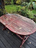 Tuintafel, Tuin en Terras, Ophalen, Gebruikt, Hout