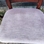 4 Donker eiken stoelen met armleuningen, Huis en Inrichting, Ophalen, Gebruikt, 4 tot 6 stoelen