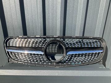 Bumper Grill Diamond Mercedes GLA w156 2013-2016 Gril 21109 beschikbaar voor biedingen