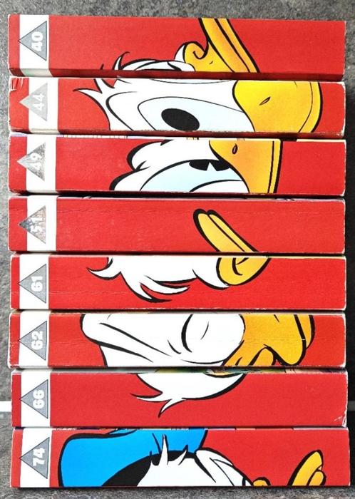 8 Donald Duck DUBBELPockets: 40,44, 49, 51, 61, 62, 66 en 74, Boeken, Kinderboeken | Jeugd | onder 10 jaar, Zo goed als nieuw