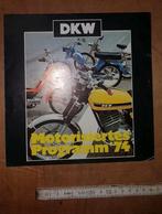 DKW reklame folder 1974, Ophalen of Verzenden, Gebruikt