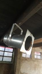 Vintage Aluminium Theaterlamp, Antiek en Kunst, Ophalen of Verzenden