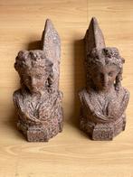 Twee vuurbokken / haardbokken., Ophalen of Verzenden