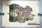 DAF Trucks DKS 1160 poster 119x84 cm, Ophalen of Verzenden, Gebruikt, Auto's