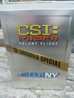 CSI Miami Felony flight steelbox - dvd, Cd's en Dvd's, Dvd's | Tv en Series, Vanaf 12 jaar, Ophalen of Verzenden, Actie en Avontuur