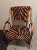 Rotan stoel, Ophalen, Gebruikt, Bruin, Riet of Rotan