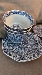 Mosa kangxi stijl kop en schotel, Ophalen