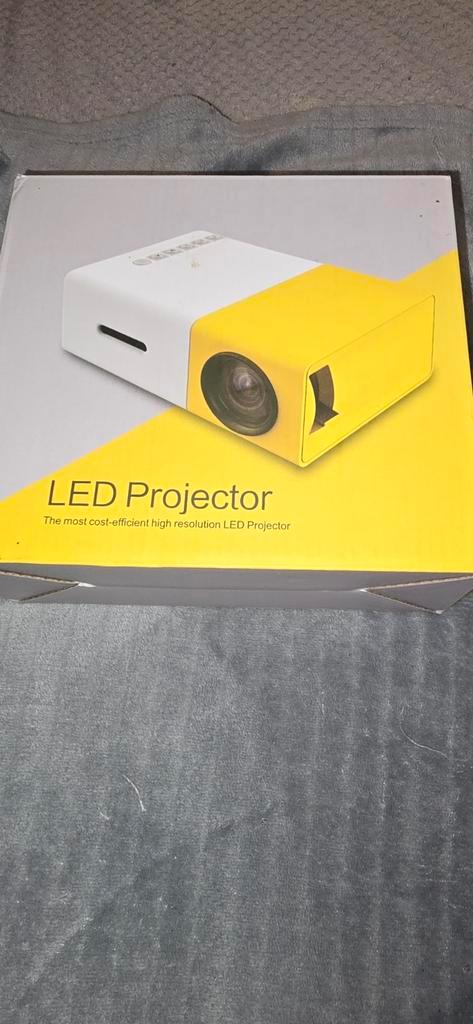Mini LED Beamer - Compact en Draagbaar, Audio, Tv en Foto, Beamers, Nieuw, LED, Overige resoluties, Ophalen of Verzenden