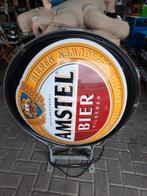 AMSTEL WANDLICHT BORD ( GROOT ), Ophalen, Zo goed als nieuw, Reclamebord
