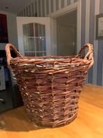 Rieten mand, Ophalen, Zo goed als nieuw, Rond, Riet