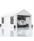 Auto Carport Garage - Roll-Up Ramen +Verwijderbare Zijwanden, Verzenden, Nieuw