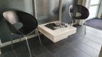 Kunststof design stoel 2 stuks - Tom Vac variatie, Huis en Inrichting, Metaal, Twee, Modern, Zo goed als nieuw