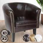Leuk stoeltje Chesterfield model bruin, Ophalen of Verzenden, Nieuw, Bruin, Eén