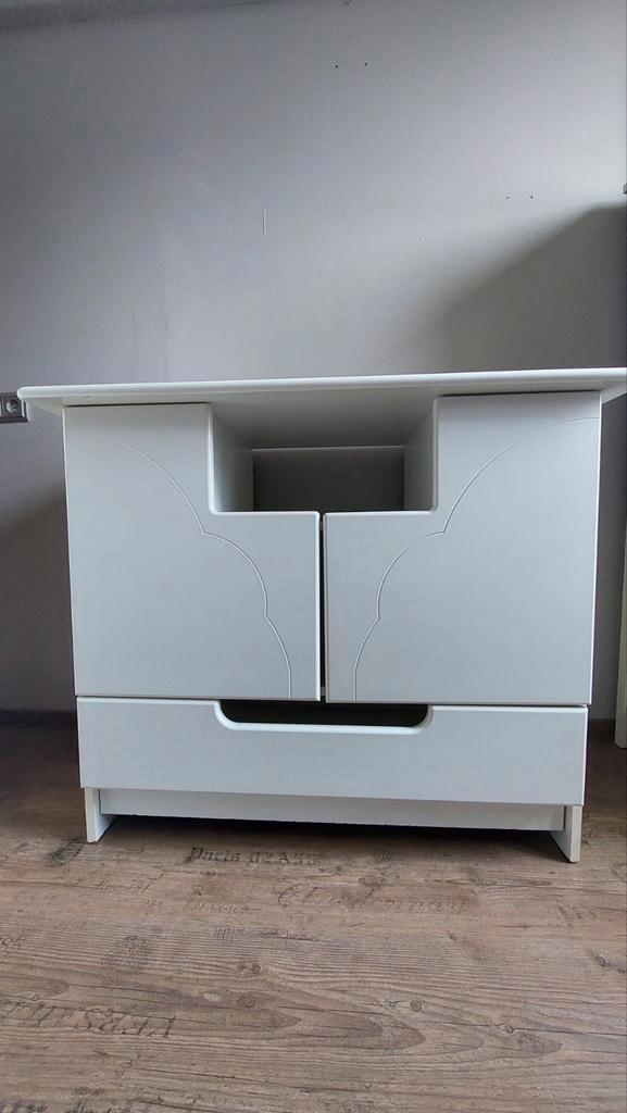 Nette witte complete kinderkamer, Kinderen en Baby's, Kinderkamer | Complete kinderkamers, Gebruikt, Jongetje of Meisje, Ophalen of Verzenden