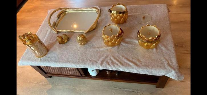 koffiekan met koffie, thee en suikerpotten vanTurnwald € 200, Antiek en Kunst, Kunst | Designobjecten, Ophalen