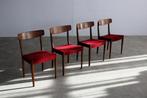 vintage eetkamerstoelen | stoelen | jaren 60 | Skaraborgs, Hout, Gebruikt, Timbeije@hotmail.com, Ophalen of Verzenden