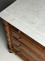 Faux Bamboo ladekast commode, Ophalen, Gebruikt, Minder dan 100 cm, Grenenhout
