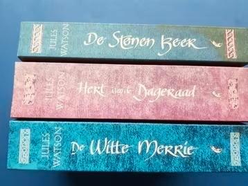 de Witte Merrie 1 t/m 3 - Jules Watson, Boeken, Fantasy, Zo goed als nieuw, Verzenden