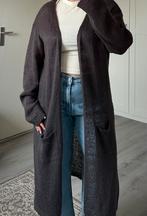 True Spirit lange gebreide vest donkerbruin met zakken, Bruin, Maat 42/44 (L), Ophalen of Verzenden, True Spirit