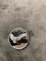 Congo 1000 Francs Zilveren Munt - Ciconia Ciconia 2000, Verzenden, Overige landen, Losse munt, Zilver
