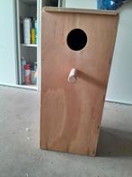 Broedblok grote parkieten, Dieren en Toebehoren, Vogels | Hokken en Kooien, Ophalen, Zo goed als nieuw, Hout