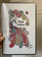 Posters metaal happy birthday, Ophalen of Verzenden, Nieuw, A1 t/m A3, Film en Tv