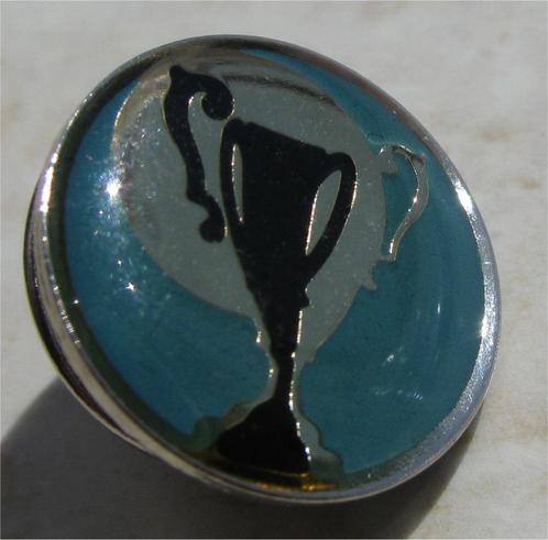 pin UEFA Europacup 2 officieel finale 14-05-1997 De Kuip, Verzamelen, Speldjes, Pins en Buttons, Nieuw, Speldje of Pin, Sport