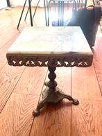 Prachtige marmeren tafel met bronzen poot, Antiek en Kunst, Antiek | Meubels | Tafels, Ophalen