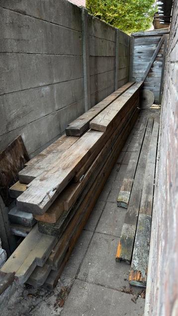 Houten Balken 8x20x500 - 20 stuks beschikbaar voor biedingen