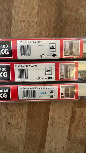 3x henderson husky inbouw schuifdeur beslag beschikbaar voor biedingen