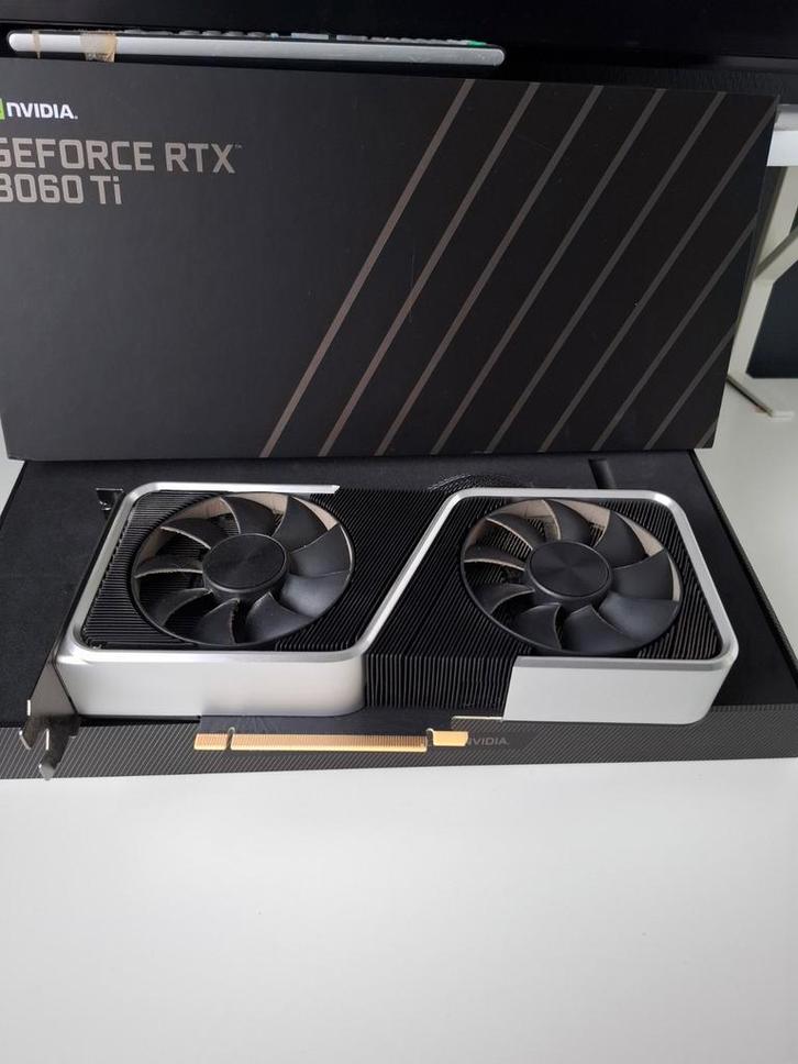 Nvidia GeForce RTX 3060 Ti  8gb -, Computers en Software, Videokaarten, Zo goed als nieuw, Nvidia, PCI-Express 4.0, GDDR6, HDMI