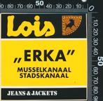 Sticker: Erka - Lois - Musselkanaal - Stadskanaal (1), Ophalen of Verzenden, Zo goed als nieuw, Bedrijf of Vereniging
