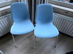 Stoelen, Huis en Inrichting, Stoelen, Ophalen, Zo goed als nieuw, Blauw, Twee